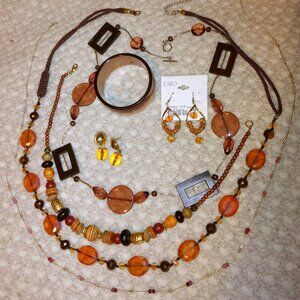Jewelry Lot Y2K Retro Glam Boho Eclectic Mix Festival Style Whimsygoth Layered